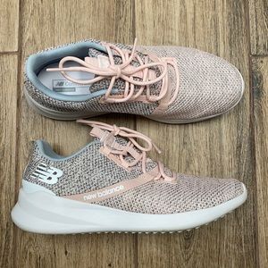 New Balance Blush Pink Grey Shoes Size 7.5